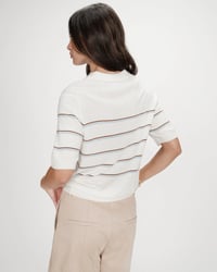 Image 5 of Polo Veracruz Rayas Beige