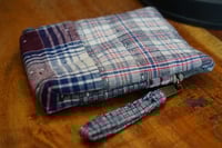 Image 5 of Patchwork Mini Pouch – Card & Keys Essentials Pouch, Mini Fabric Zipper Pouch