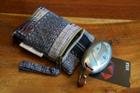 Image 3 of Patchwork Mini Pouch – Card & Keys Essentials Pouch, Mini Fabric Zipper Pouch