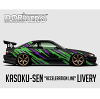Image 1 of Kasoku-Sen "Acceleration Line" Universal Livery kit