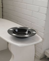 Image 1 of Flat Rimmed Bowl, Airbrushed 