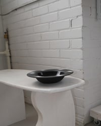 Image 2 of Flat Rimmed Bowl, Airbrushed 