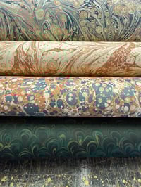 Image 1 of Marbled Paper Assorted Listing - Sheets 81-84 (to purchase individually)