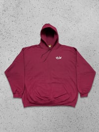 Image 1 of SALEM MIDWEST HOODIE BURGUNDY 