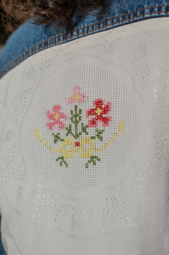 Image of Giacca Jeans Upcycling 2