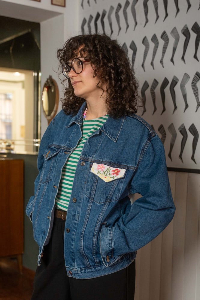 Image of Giacca Jeans Upcycling 2