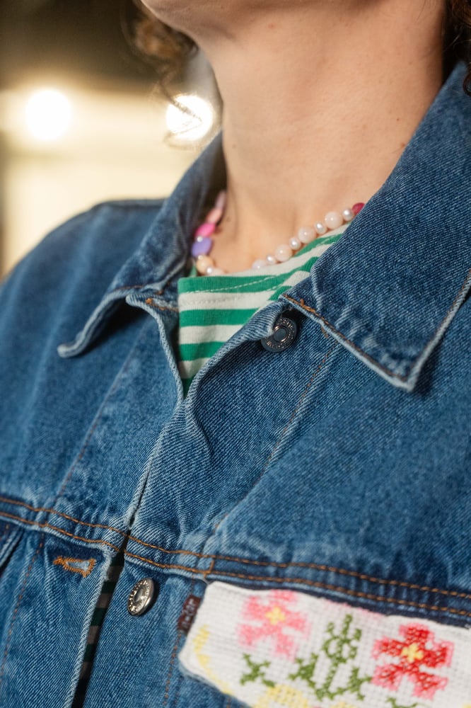 Image of Giacca Jeans Upcycling 2