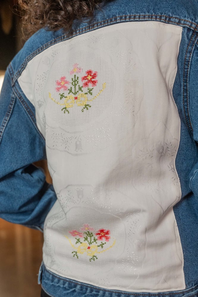 Image of Giacca Jeans Upcycling 2