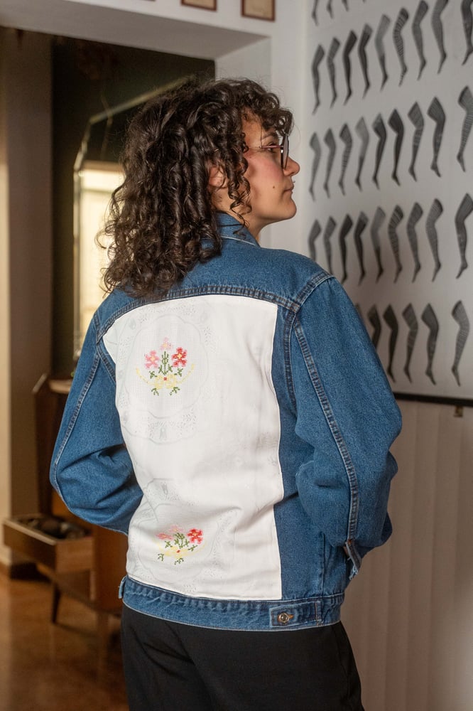 Image of Giacca Jeans Upcycling 2