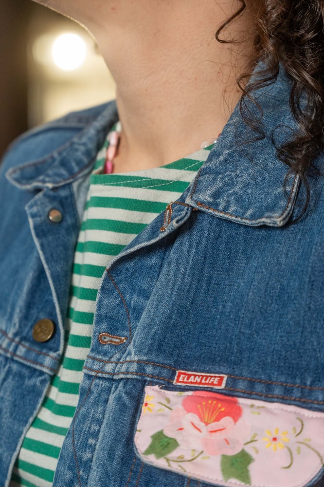 Image of Giacca jeans Upcycling 3