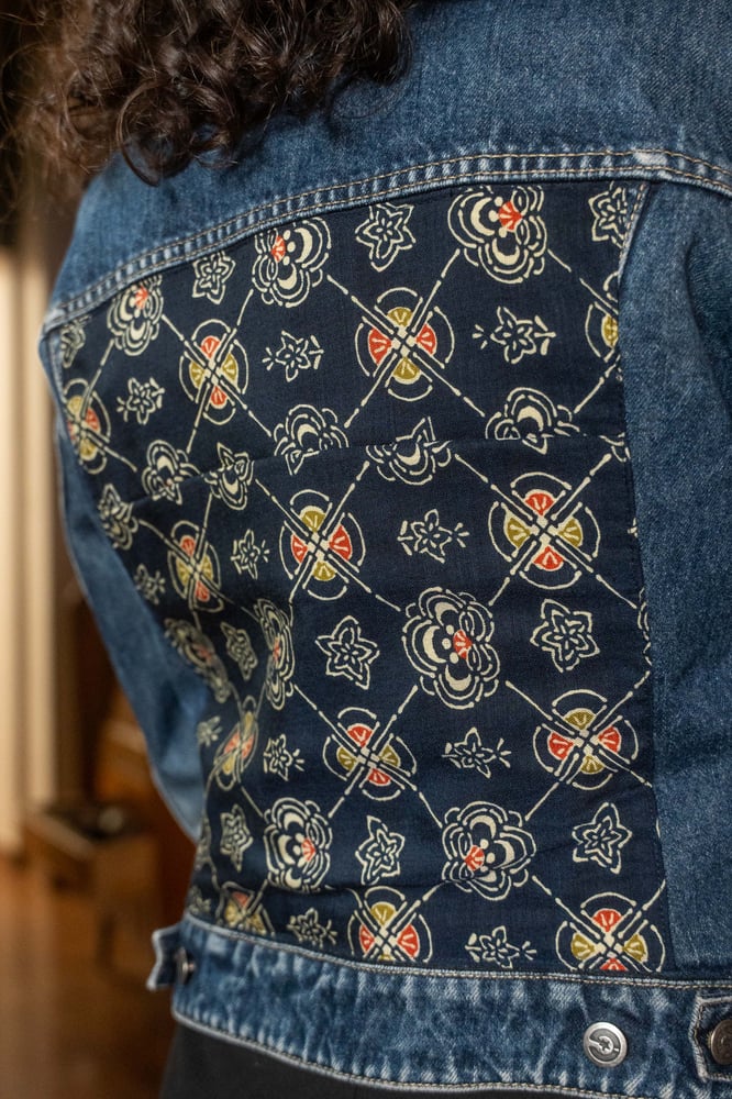 Image of Giacca jeans Upcycling 4