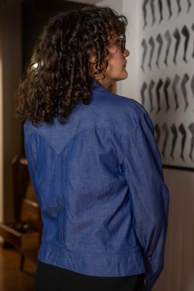 Image of Giacca Jeans Upcycling 7