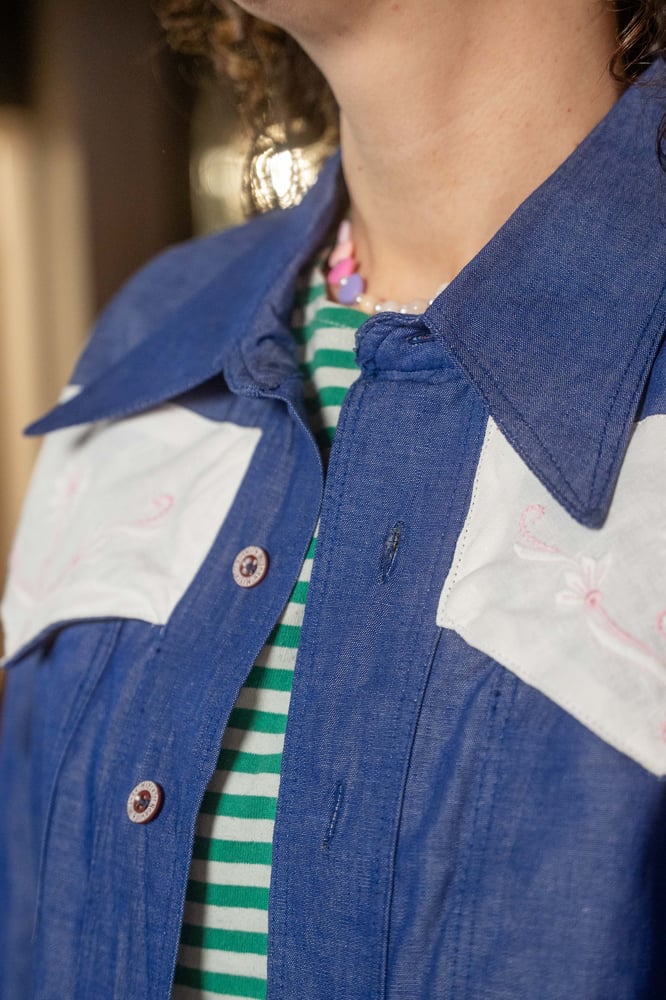 Image of Giacca Jeans Upcycling 7