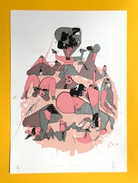 Image 1 of « Planet Fesse » screenprint