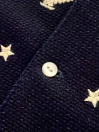 Image 11 of RRL EAGLE AND STAR EMBROIDERED INDIGO MESH SHIRT