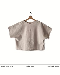 Image 2 of "ALMA" Shirt - 100% Rustic Linen