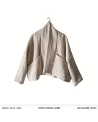 Image 2 of  "MOMO" Kimono Jacket – Undyed