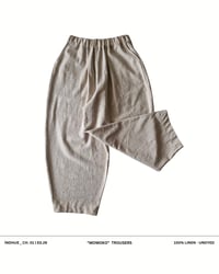 Image 2 of "MOMOKO" Trousers_ 100% Rustic Linen