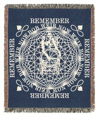 Image 1 of Remember Bob Weir Now Woven Blanket