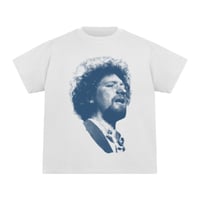 Image 1 of Luke - White / Indigo Print