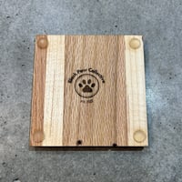 Image 4 of Hardwood Coaster Set 03