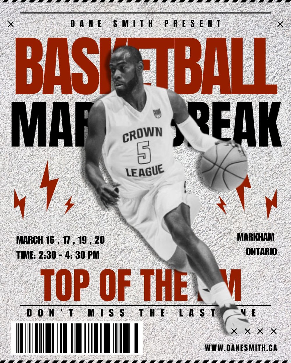 Image of Day Rate -  March Basketball Camp - Last One 2026