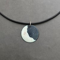Image 2 of Pale Crescent Moon Pendant
