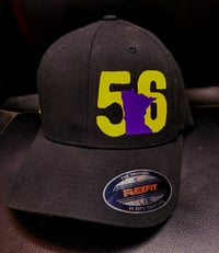 Image 1 of 56 MN. Curved Bill Flexfit Fitted Hat