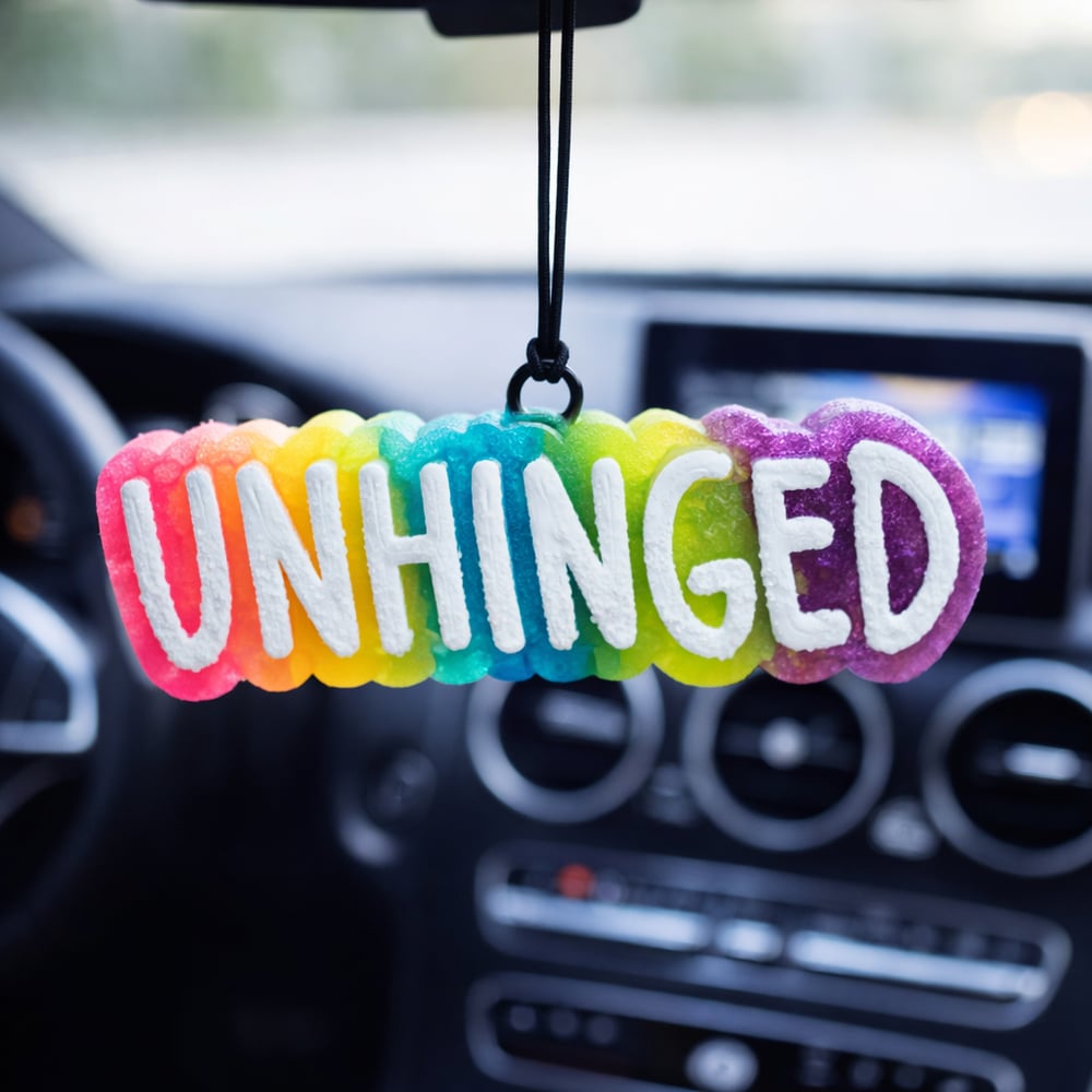 Image of Unhinged Car Freshie
