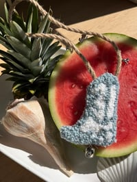 Image 1 of Cowboy Boot Car Charm