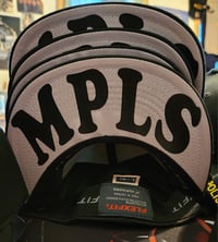 Image 2 of 56 MN. Curved Bill Flexfit Fitted Hat