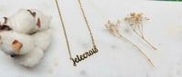 Collier engagé "je te crois"