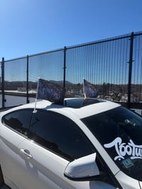 Image 1 of Blue Stripes Clip On Flags