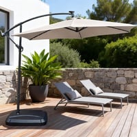 Image 4 of Banana style LED wind up Parasol