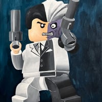 Image 1 of Two-Face Painting