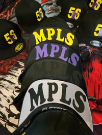 Image 2 of 56 MN.  Flat Brim Fitted Flexfit Hat