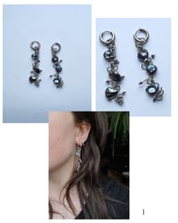 Image 2 of ☆ keshi pearl earrings ☆