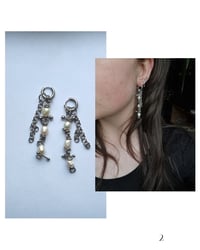 Image 3 of ☆ freshwater pearls earrings ☆