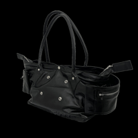 Image 1 of 1/1 LEATHER ASYMMETRICAL BAG 