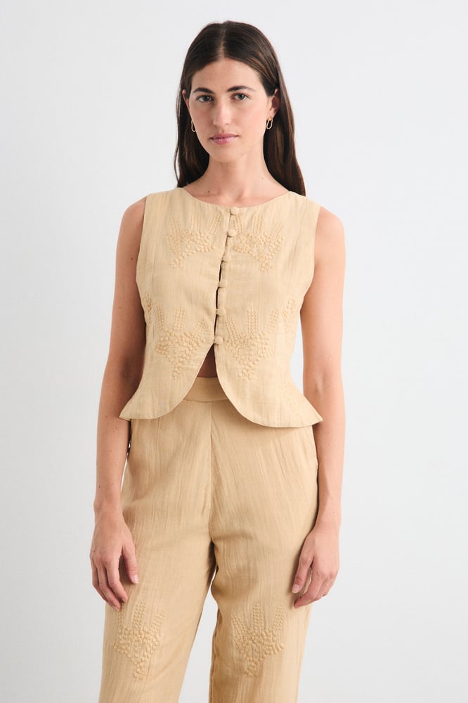 Image of Top Altan amarillo.