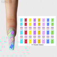 Gummy Bear Nail Stickers