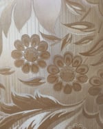 1970s Vintage Vymura Wallpaper Rolls - Gold Groovy 60s Filigree Leaf Retro - (Set of 2 Rolls) thumbnail 12