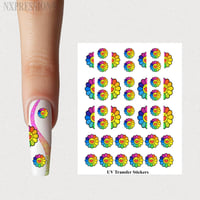 Takashi Flower Nail Stickers
