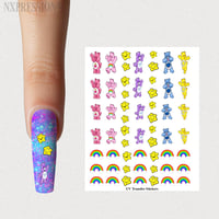 Care Bears Nail Stickers