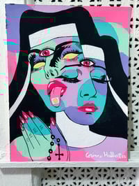 Image 1 of Unholy Acid Trip Original Painting