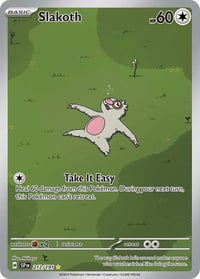 Slakoth - 212/191 - SV08: Surging Sparks - Near Mint