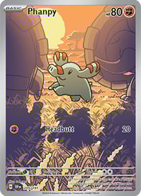 Phanpy - 205/191 - SV08: Surging Sparks - Near Mint