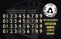 British Railway Loco Numbers (Steam Era)