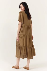 Image 2 of Vestido Deliane Kaki