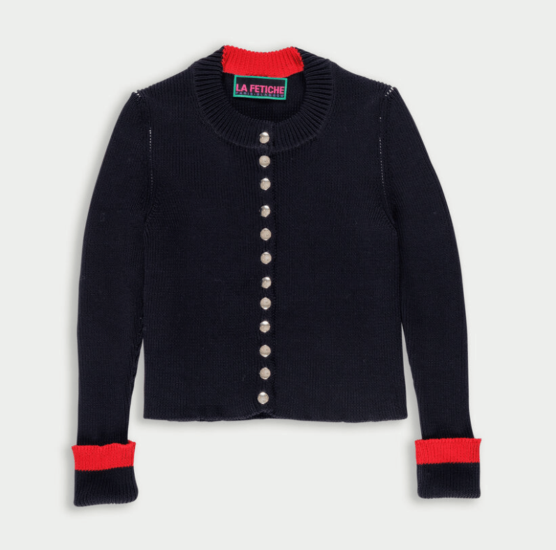 La Fetiche Rosemary Cardi- in Multi or Dark Navy - Image 5 of 7